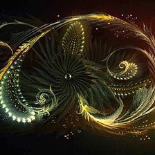 Схема вышивки «узоры на стекле»