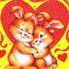 Схема вышивки «Зайка моя»