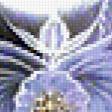 Предпросмотр схемы вышивки «узоры на стекле» (№215440)