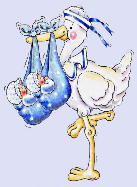 Добрый аист - детишки, детские мотивы, детская, детям, малыш, дети, аист - оригинал