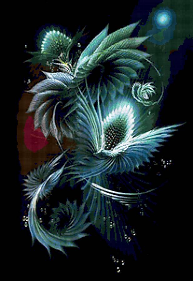 узоры на стекле - узоры - предпросмотр