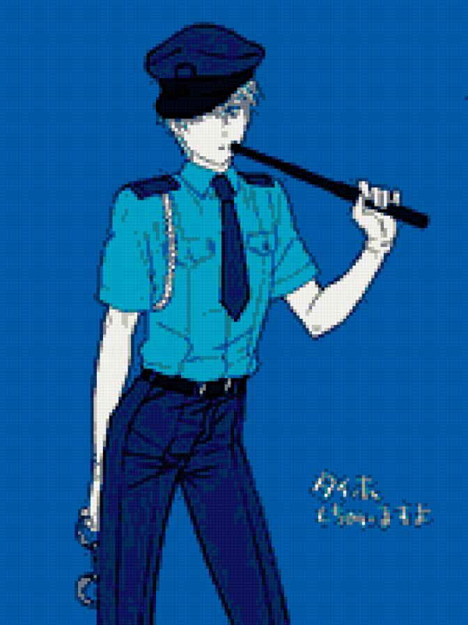 Куроко Тецуя в форме - баскетбол куроко, наручники, форма, kuroko no basuke, аниме - предпросмотр