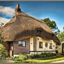 Схема вышивки «Сказочные домики Англии»