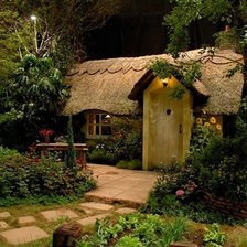 Схема вышивки «Сказочные домики Англии»