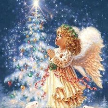 Схема вышивки «Рождество»