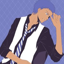 Схема вышивки «Аоминэ Дайки»