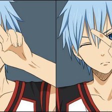 Схема вышивки «Куроко Тецуя»