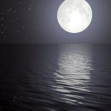 Схема вышивки «новолуние»