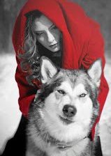 Схема вышивки «он и она»