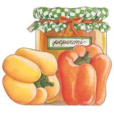 Схема вышивки «перчики»