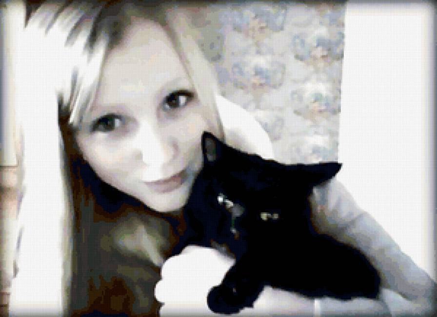 Даша и Тимоша - кот - предпросмотр