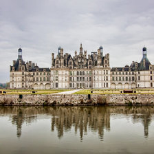 Схема вышивки «замок»