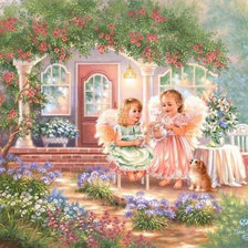 Схема вышивки «детки»