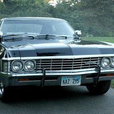 Схема вышивки «Шевроле Импала 1967»