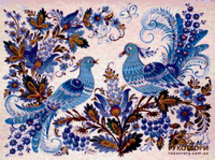 Петриківський розпис - предпросмотр