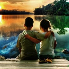 Схема вышивки «Любовь»