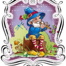 Схема вышивки «Лесной гном»