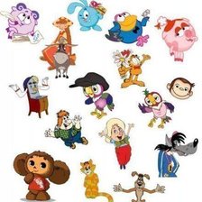 Схема вышивки «Подушка ''герои сказок-2''»