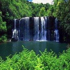 Схема вышивки «водопад»