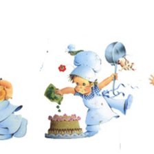 Схема вышивки «Весёлые поварята»