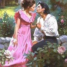 Схема вышивки «в саду»