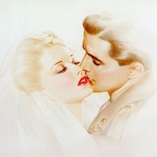 Схема вышивки «Влюблённые»