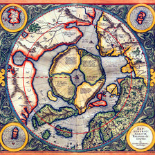 Схема вышивки «Карта Гипербореи»