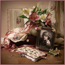 Схема вышивки «серия портреты»