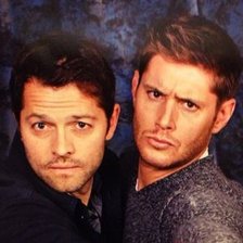 Схема вышивки «Миша и Дженсен»