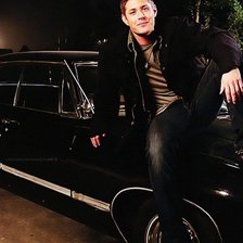 Схема вышивки «Дин и импала»