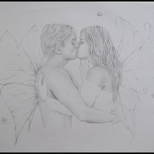 Схема вышивки «черно-белое»