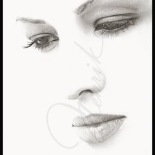 Схема вышивки «черно-белое»