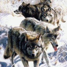 Схема вышивки «картина»