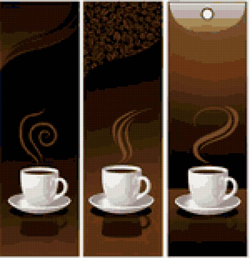 Триптих Кофе - кофе, триптих - предпросмотр