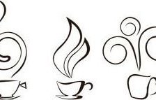 Схема вышивки «Кофе»