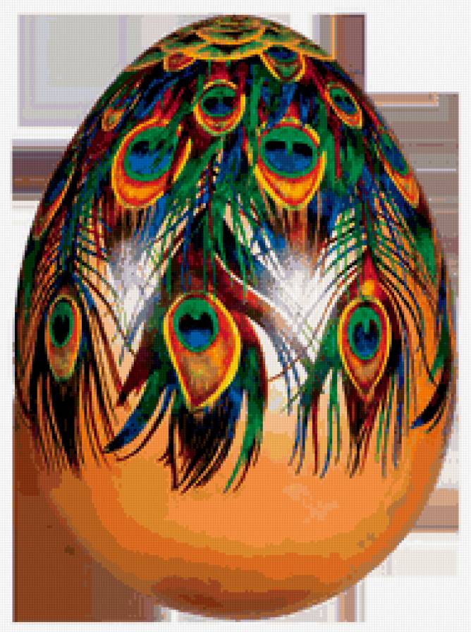 ПАСХА - праздники, перья, пасха, яйцо - предпросмотр