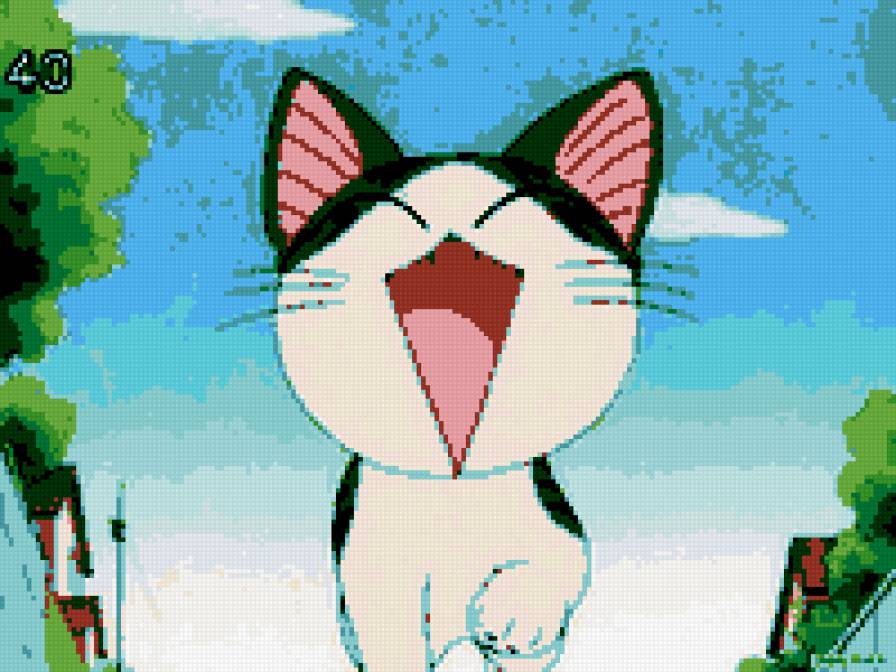 Котенок - кошки, аниме - предпросмотр