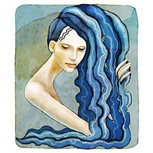 Схема вышивки «vandenis»