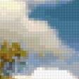Предпросмотр схемы вышивки «пейзаж» (№216529)