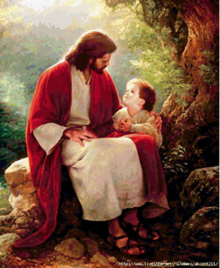 ПРИКОСНОВЕНИЕ - надежда, ребенок, религия, вера, хв, иисус христос, лик, бог - предпросмотр