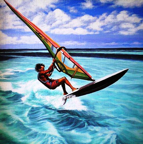 Укротитель волн - море, волна - оригинал