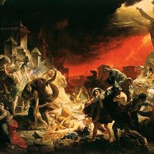 Схема вышивки «последний день помпеи»