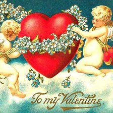 Схема вышивки «Валентинки»