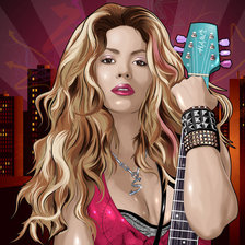 Схема вышивки «шакира»