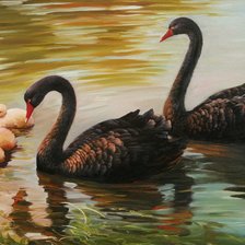 Схема вышивки «Семейство на прогулке.»