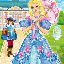 Схема вышивки «принцесса»