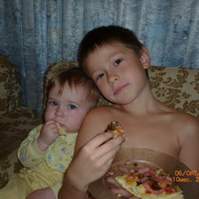 Схема вышивки «племянники»