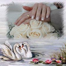 Схема вышивки «к свадьбе»