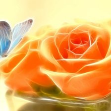 Схема вышивки «роза»