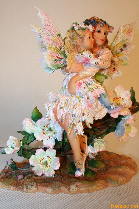МАЛЕНЬКАЯ ФЕЯ - ангел, бабочки, фея, дети, цветы - оригинал